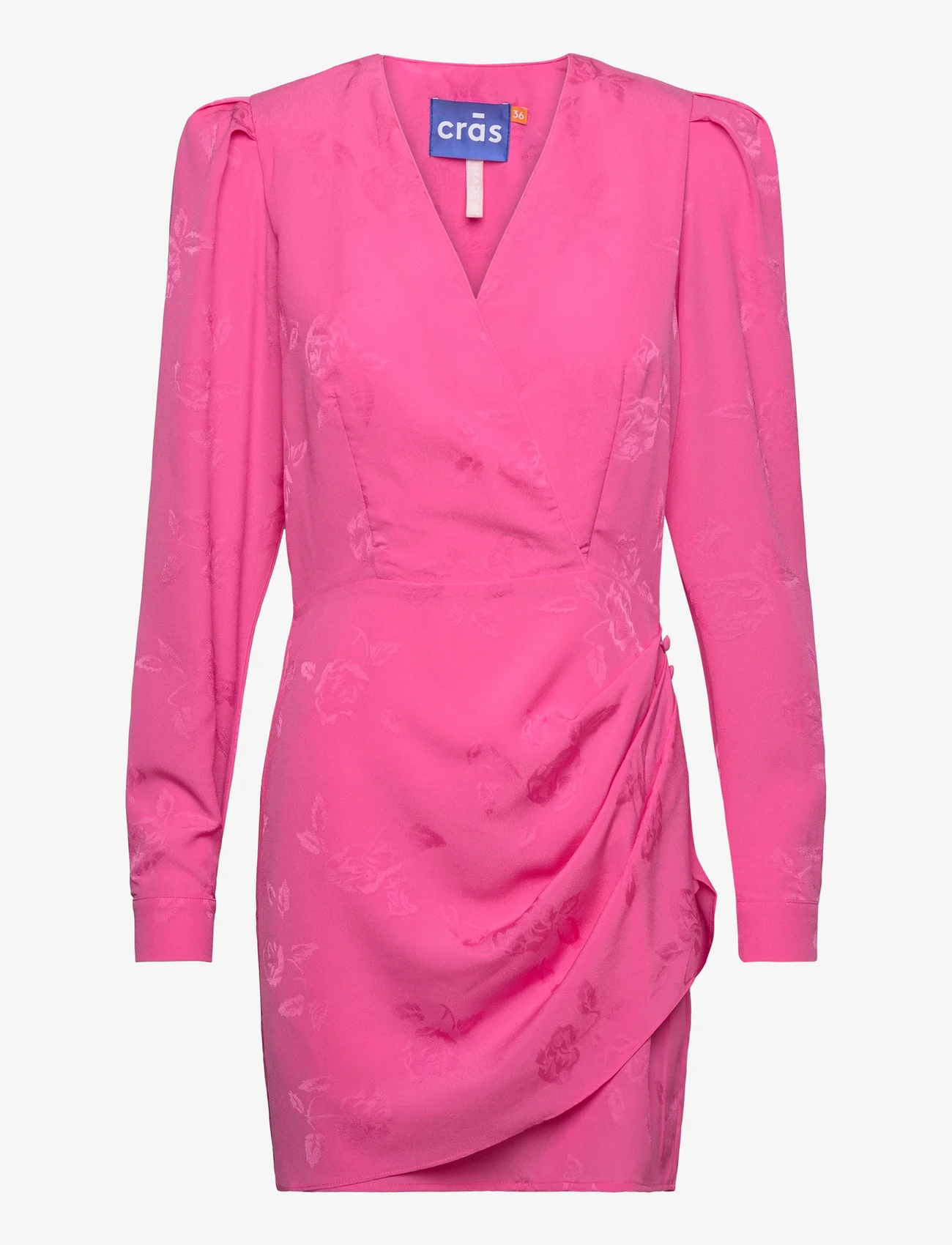 Cras - Yvonnecras Dress - feestelijke kleding voor outlet-prijzen - sangria sunset - 0