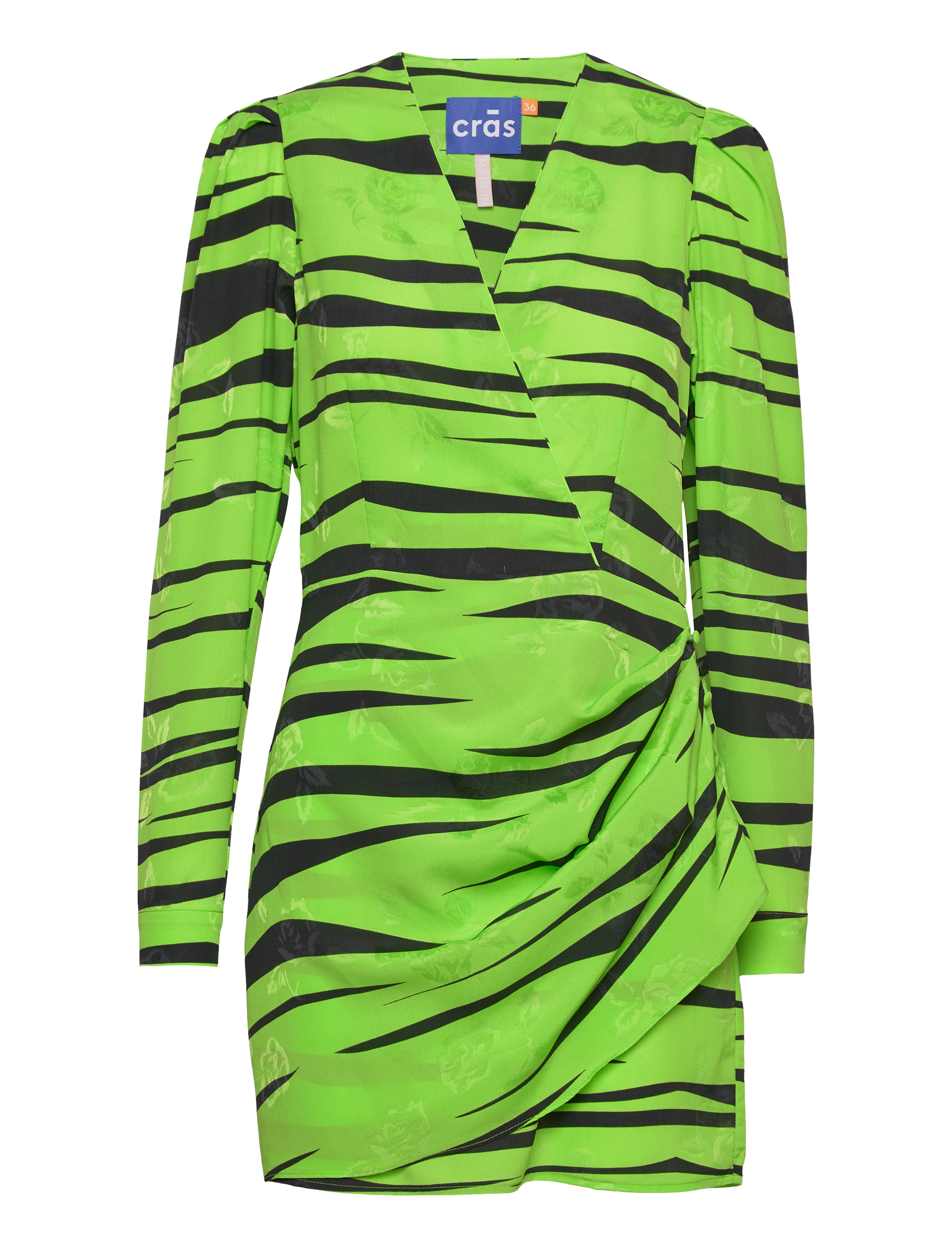 crās Yvonnecras Dress - Kleidid - TIGER GREEN / green