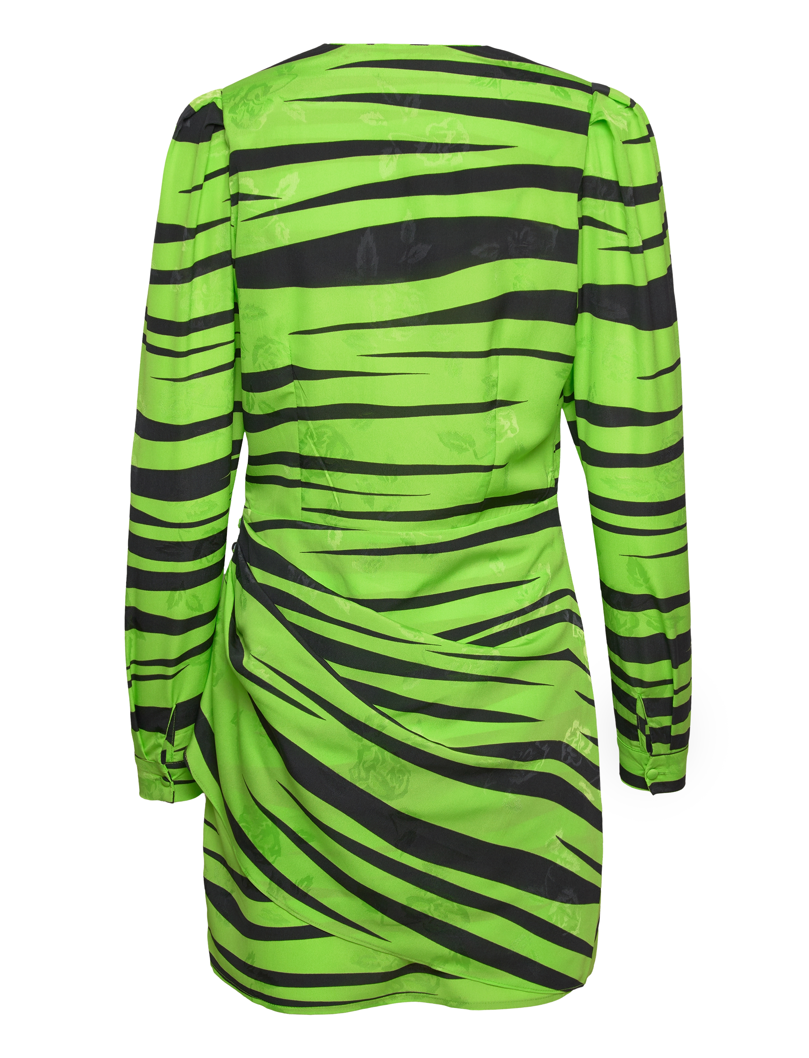 crās - Yvonnecras Dress - slå-om-kjoler - tiger green - 1