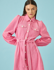Cras - Celinecras Dress - shirt dresses - aurora pink - 2