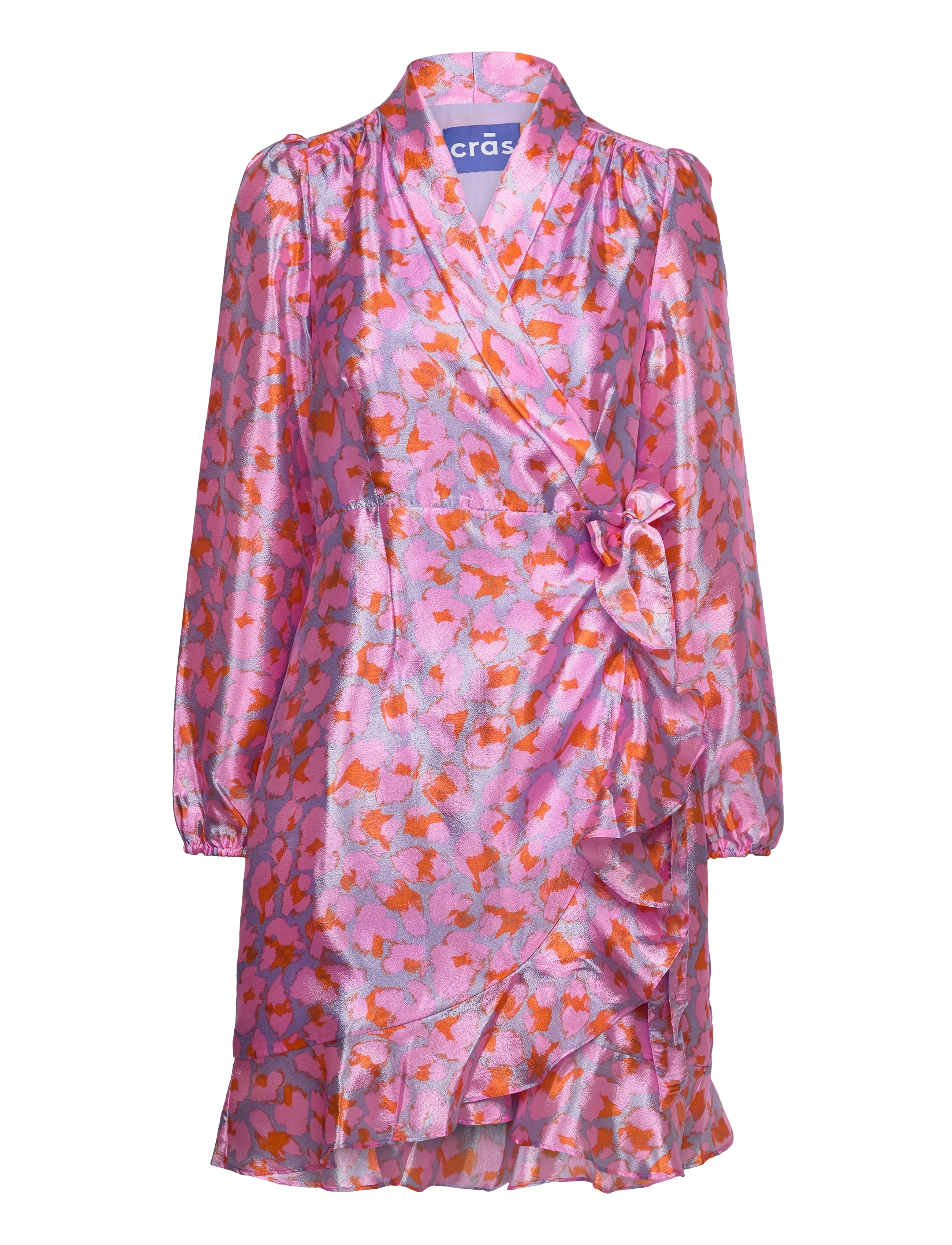 crās Lindacras Dress - Kleidid - LAVENDER LEO / pink/rose