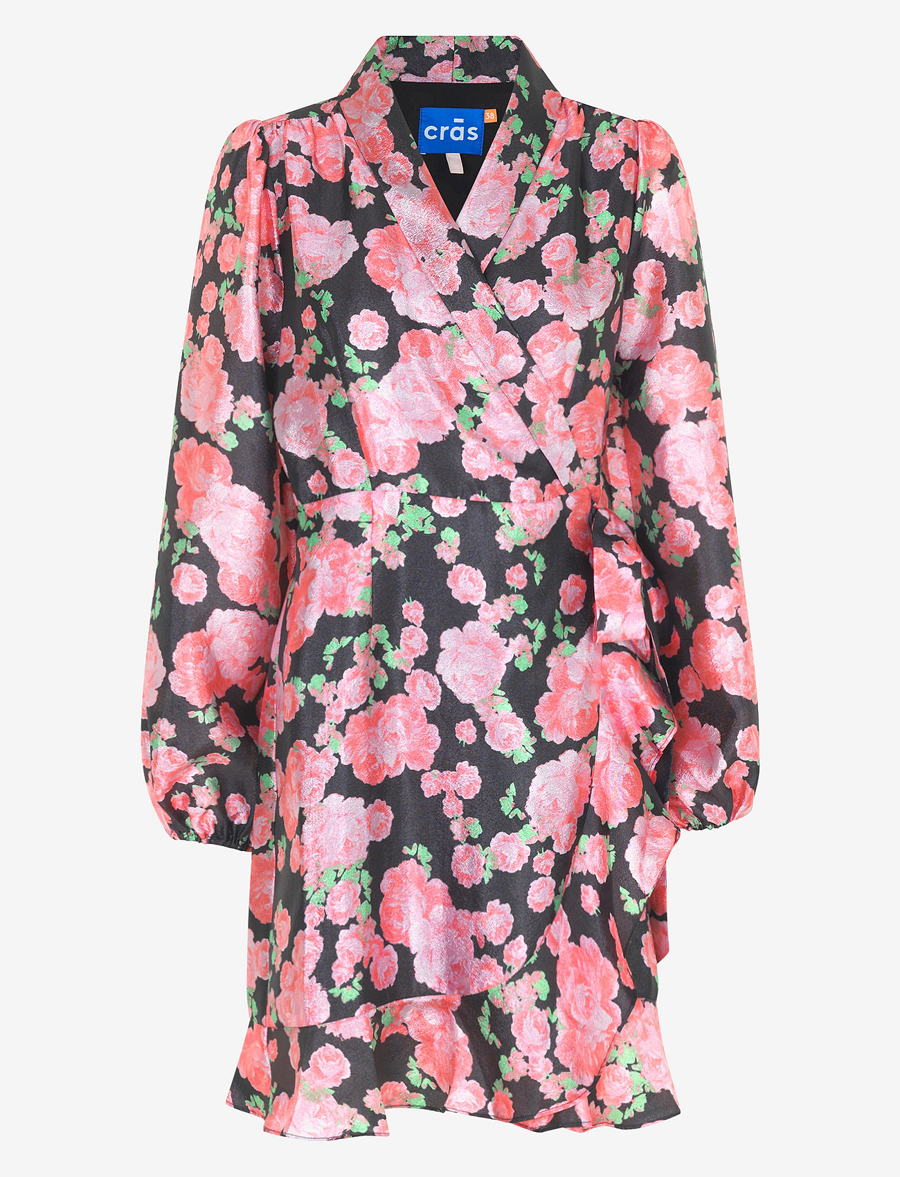 crās - Lindacras Dress - slå-om-kjoler - pink queen - 0