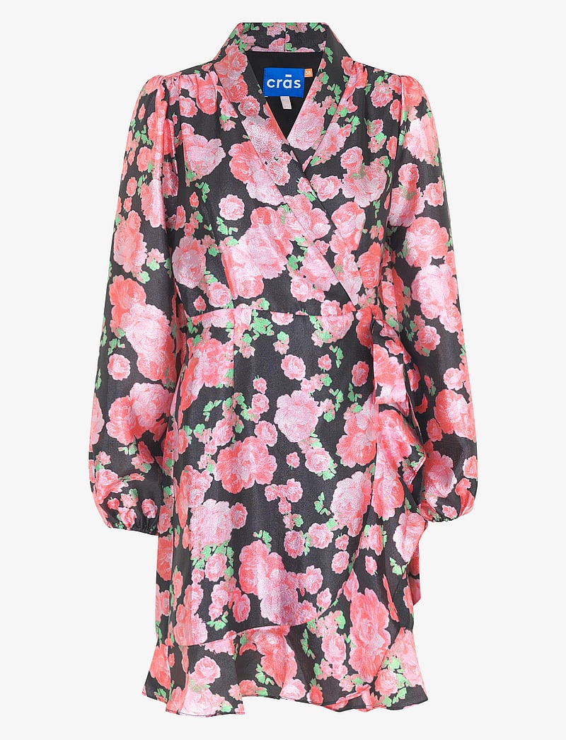 crās - Lindacras Dress - slå-om-kjoler - pink queen - 0