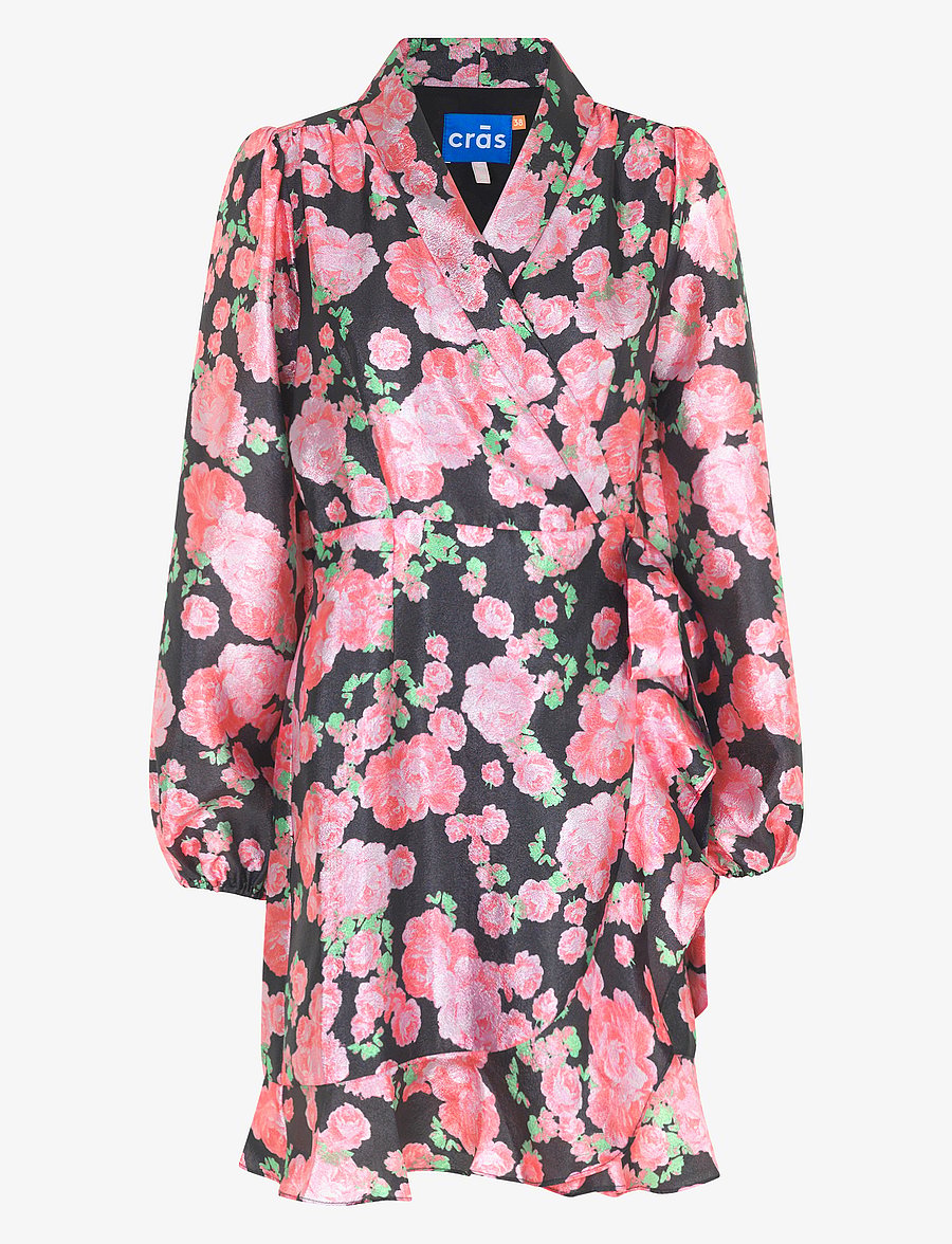 crās - Lindacras Dress - omslagskjoler - pink queen - 0