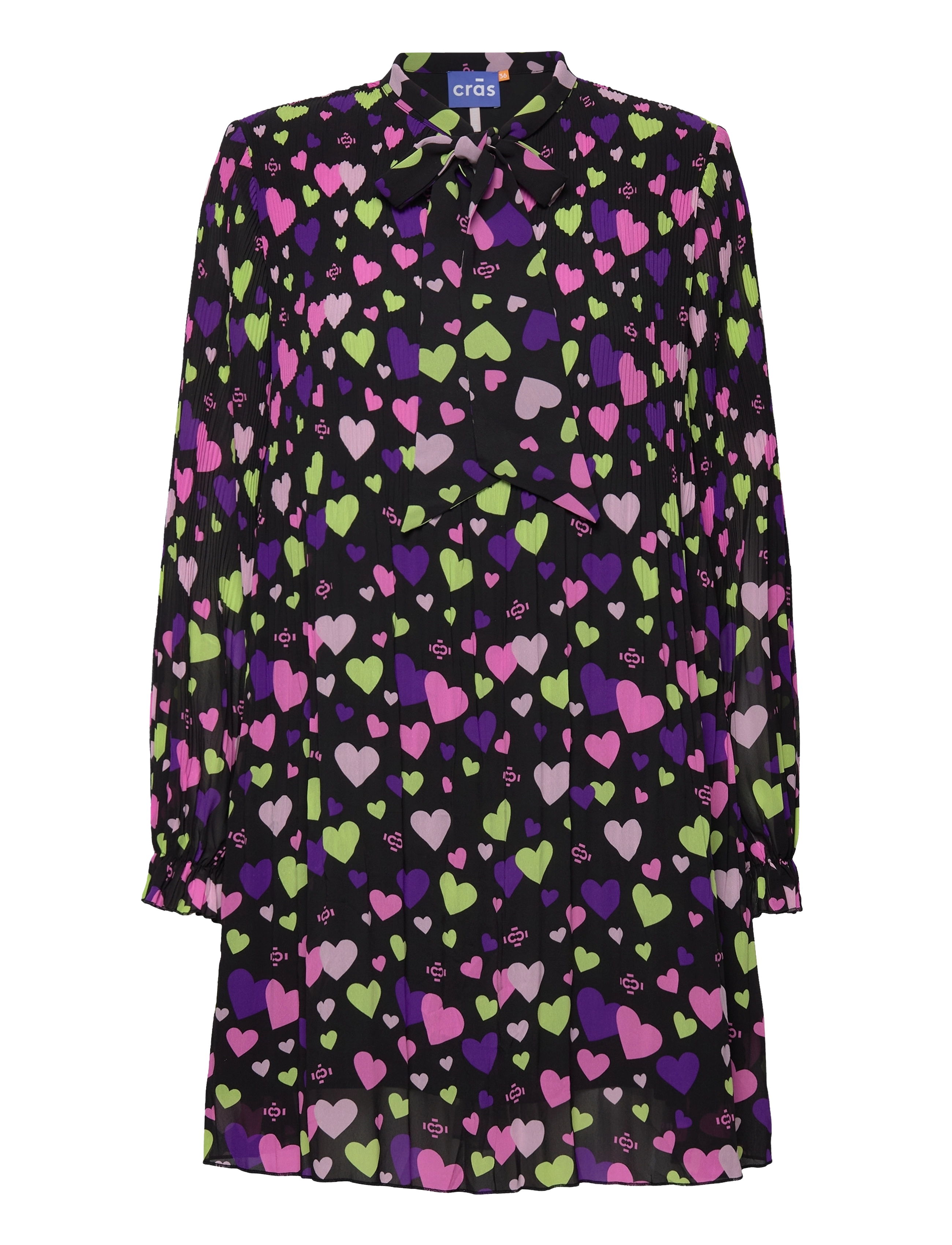crās Breencras Dress, 34, Dresses, Mehrfarbig/gemustert - Short Frauen
