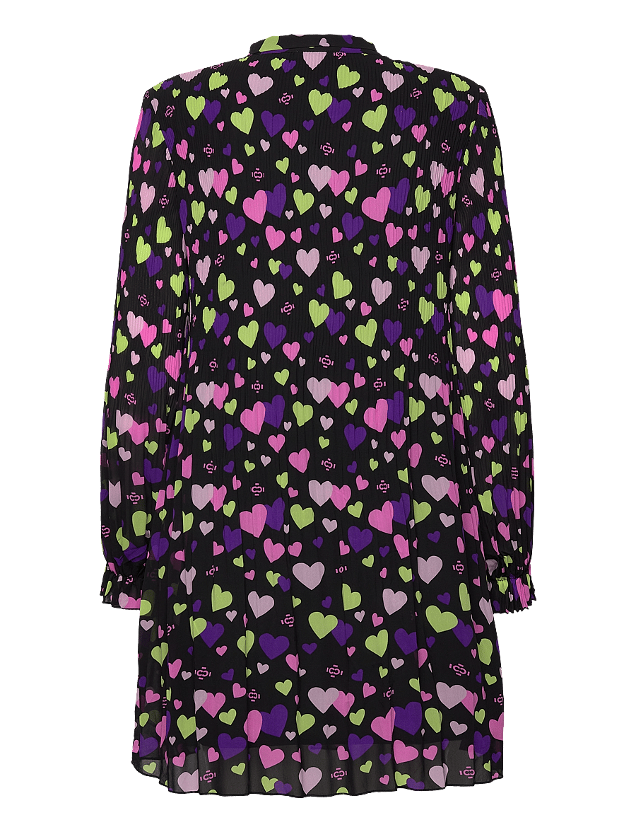 crās - Breencras Dress - korta klänningar - multi logo hearts - 1