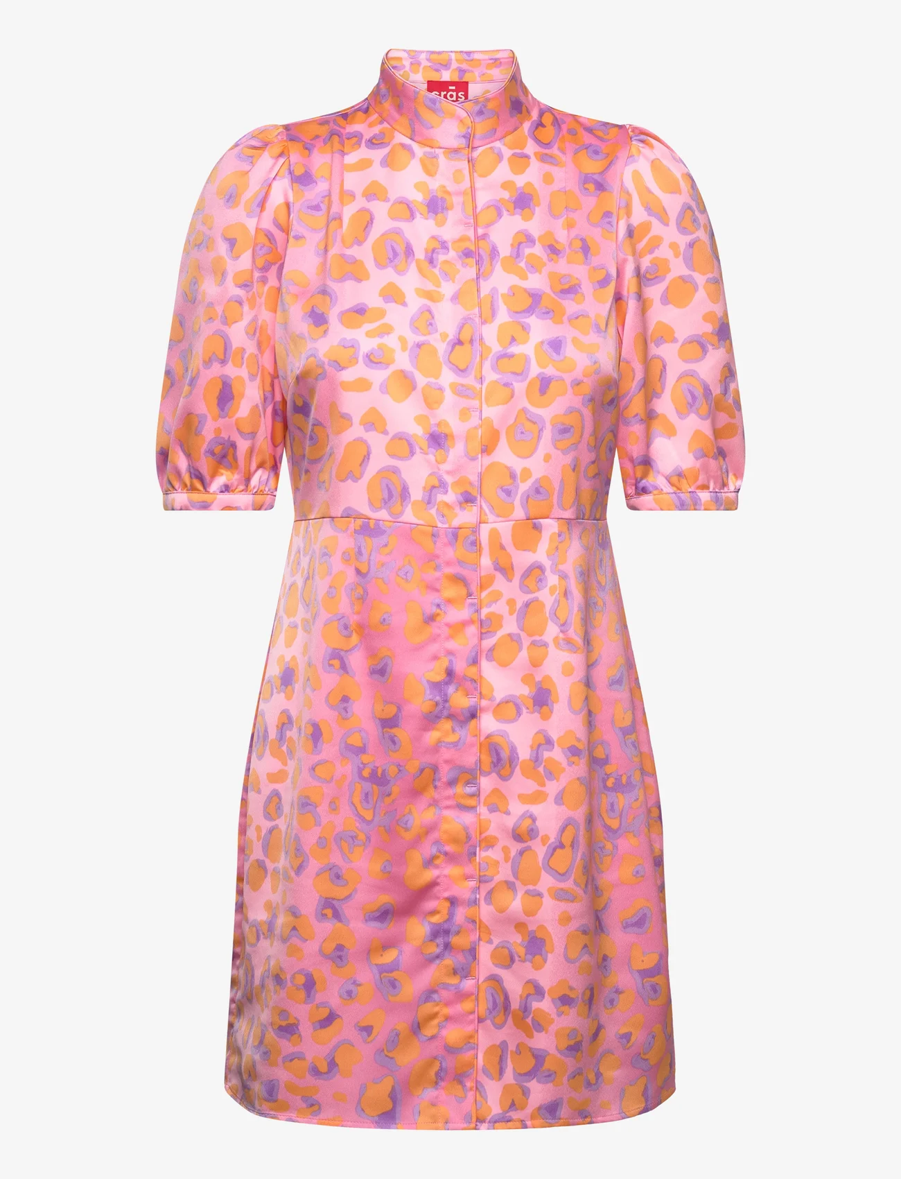 Cras - Linneacras Dress - shirt dresses - pastel leo - 0