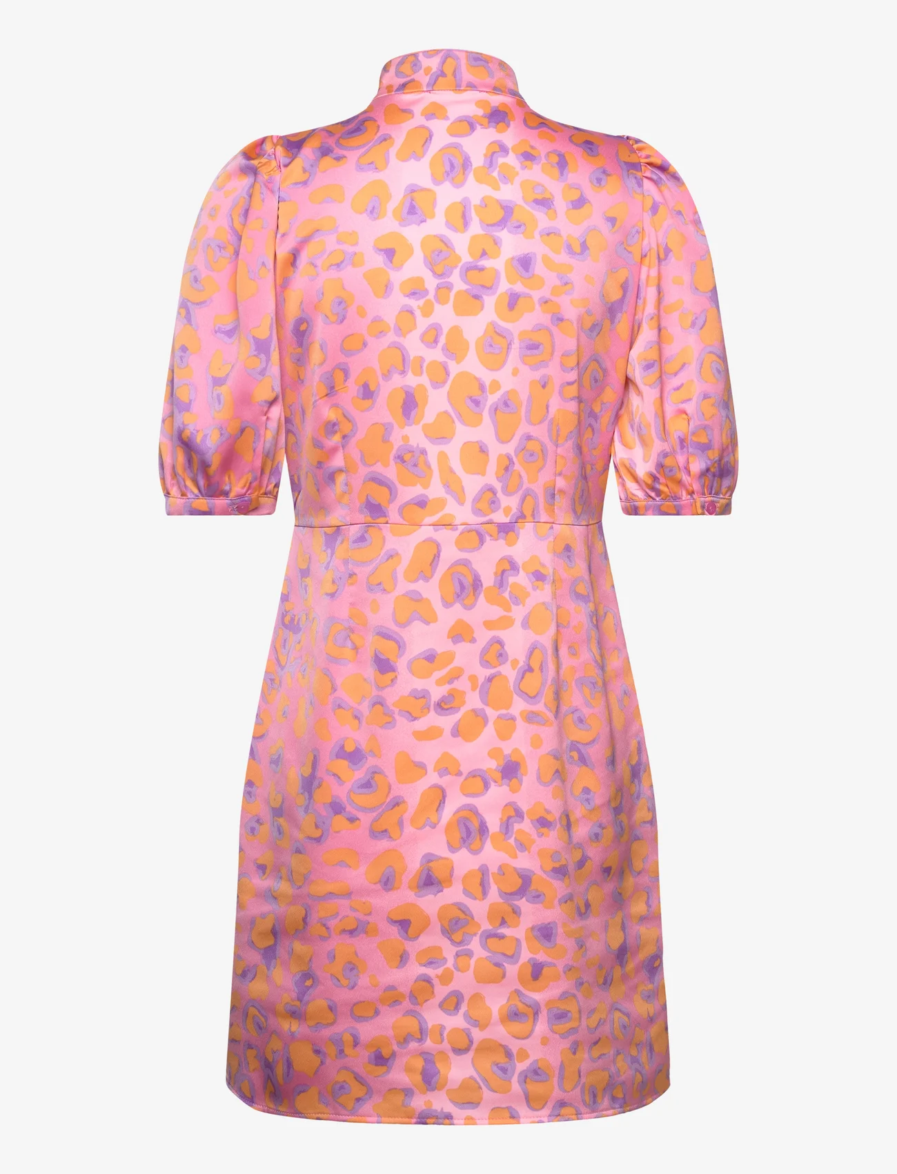 Cras - Linneacras Dress - shirt dresses - pastel leo - 1