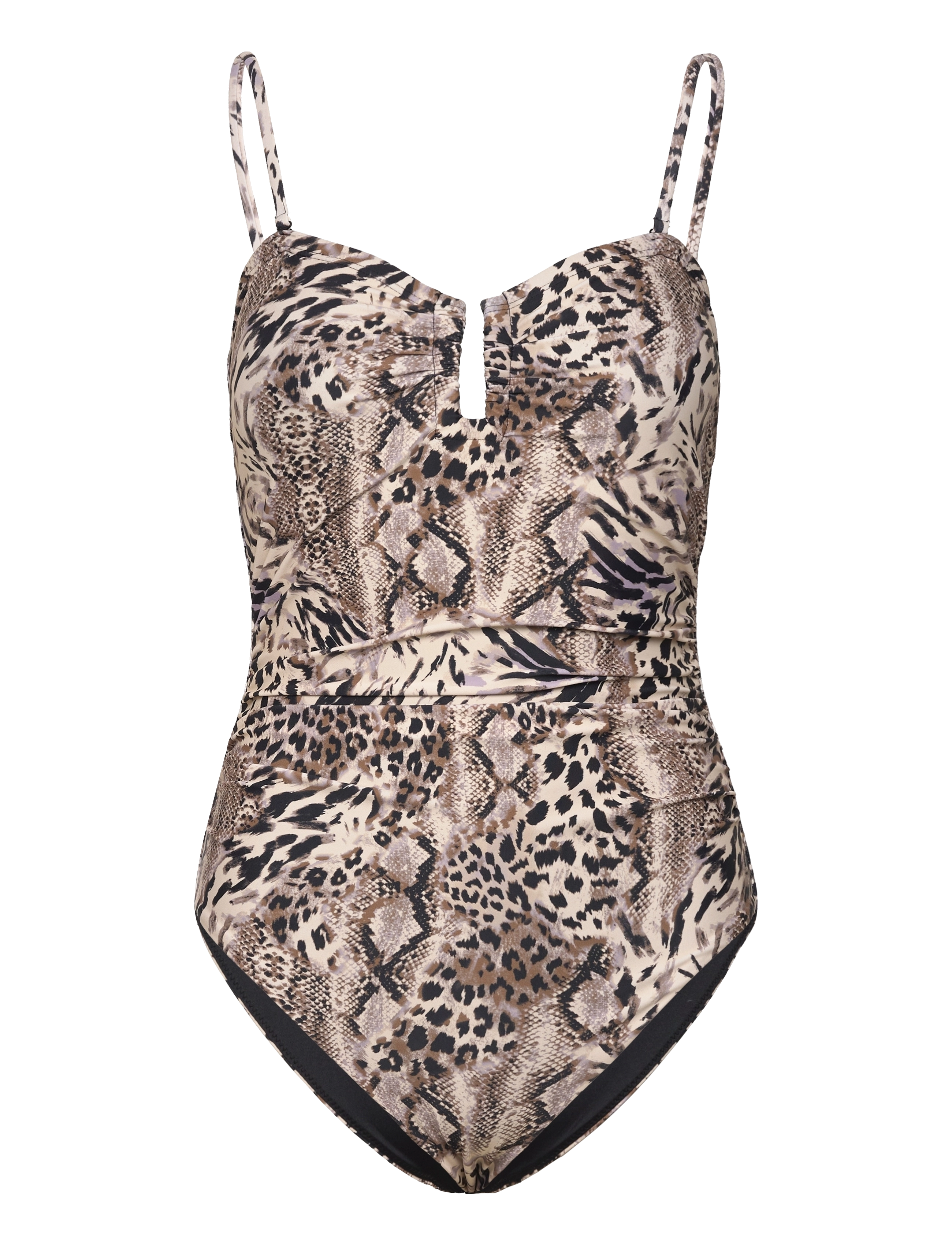 crās Elsacras Swimsuit - Bademode - WILD ANIMAL / brown