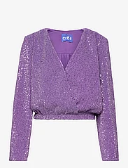 Cras - Stellacras Blouse - long-sleeved blouses - lilac - 0