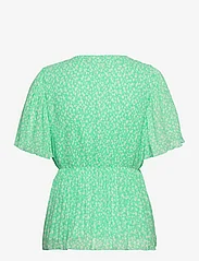 Cras - Bonniecras Blouse - blouses korte mouwen - flora mint - 1