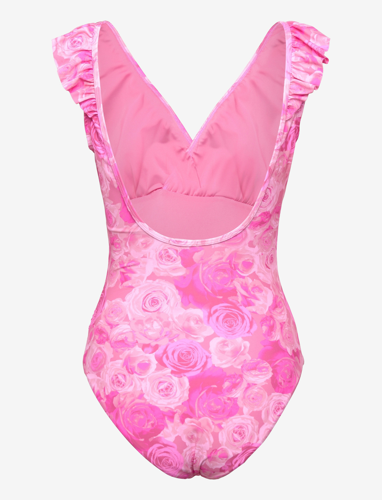 crās - Agnescras Swimsuit - badedragter - pink rosegarden - 1