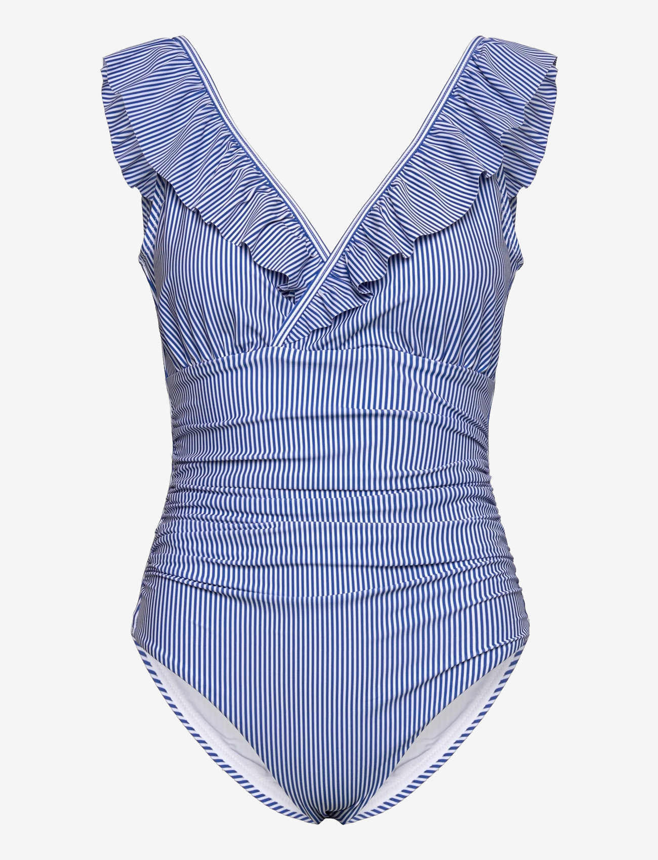 crās - Agnescras Swimsuit - trikood - pinstripe blue - 1