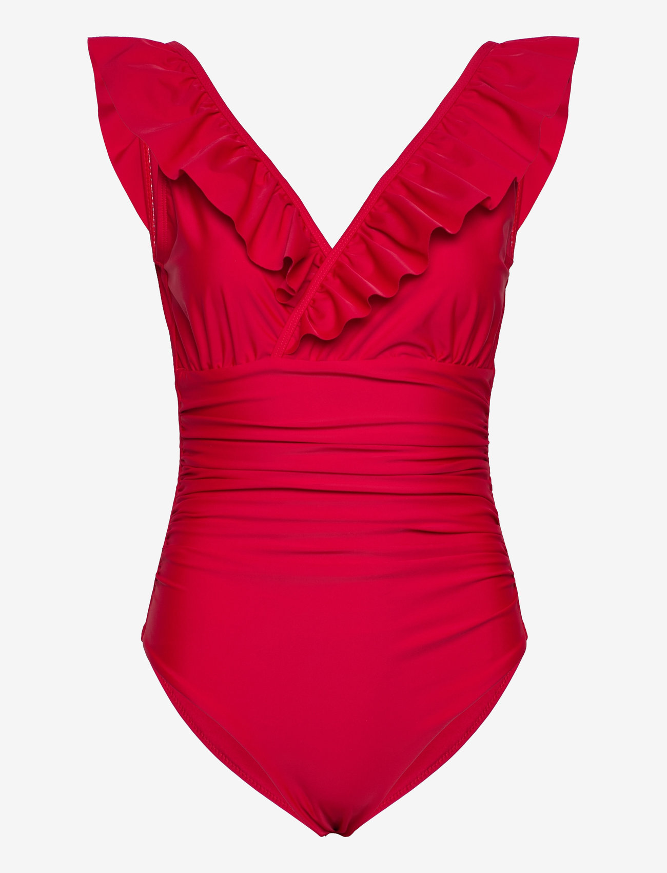 crās - Agnescras Swimsuit - badeanzüge - racing red - 1