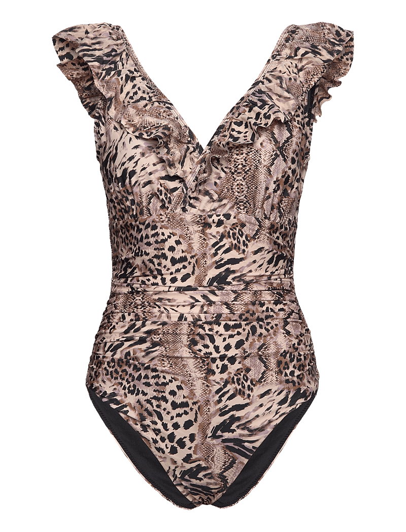 crās - Agnescras Swimsuit - badeanzüge - wild animal - 0