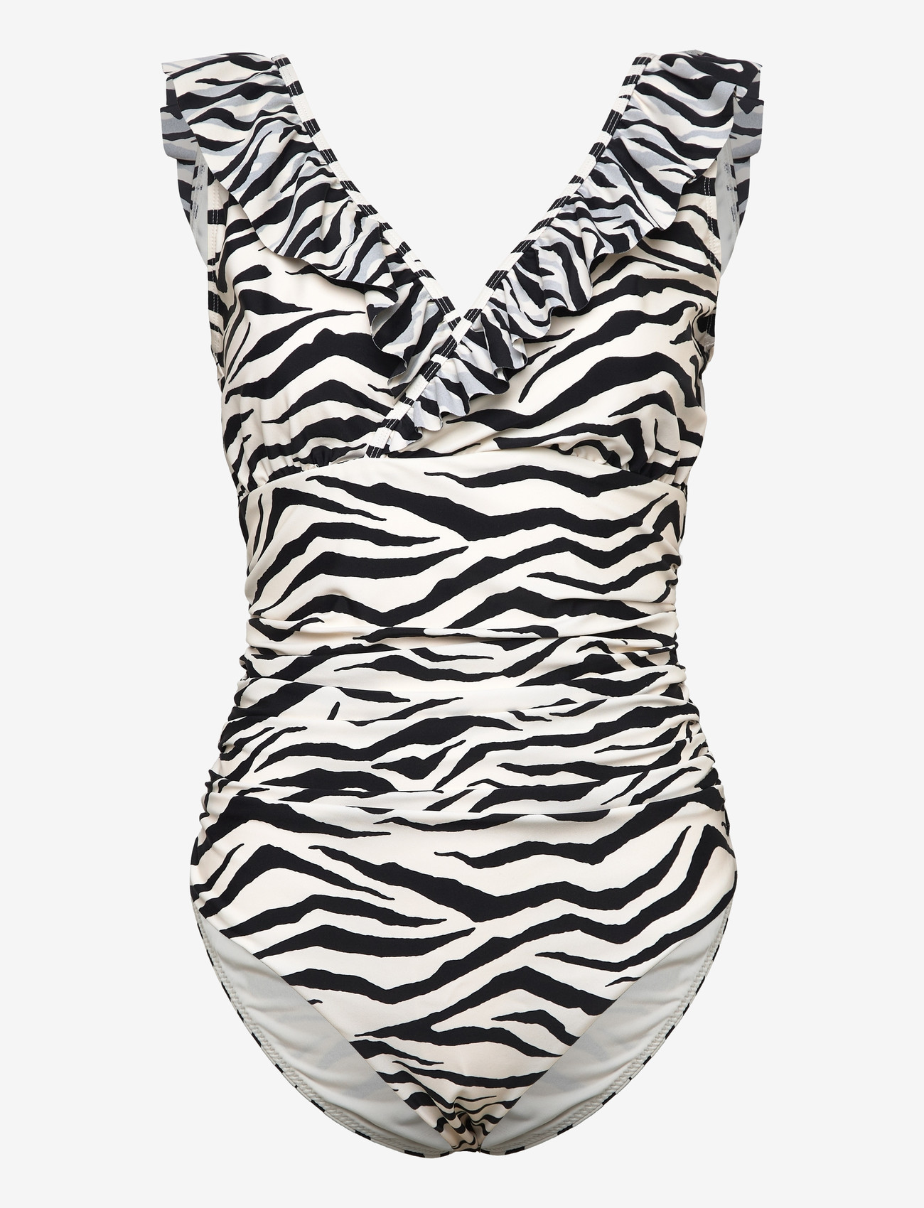 crās - Agnescras Swimsuit - badeanzüge - zebra - 0