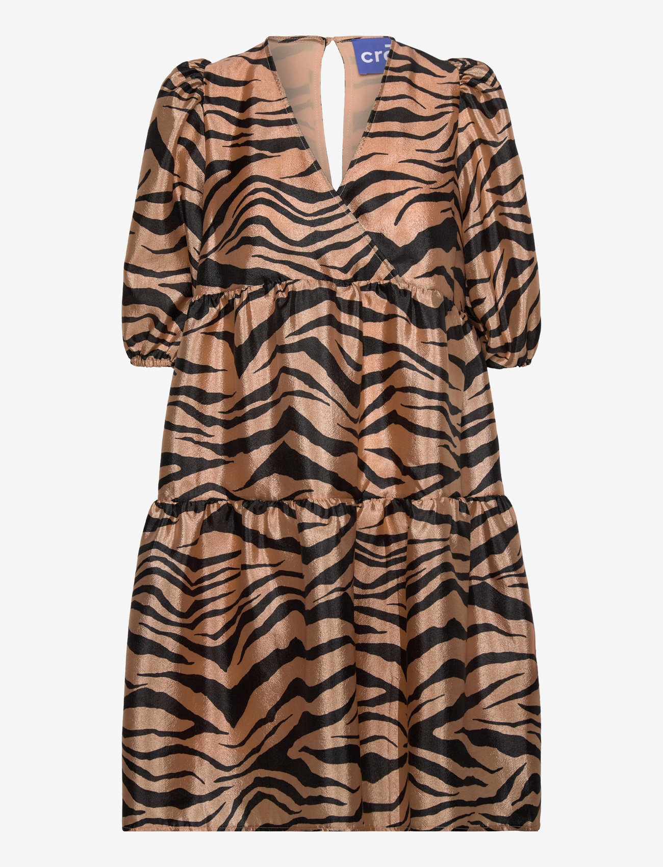 crās - Leiacras Dress - festkjoler - zebra almond - 1