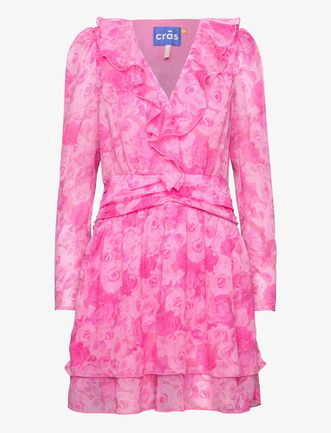 Cras - Sierracras Dress - zomerjurken - pink rosegarden - 0