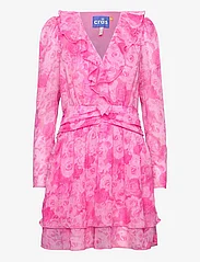 Cras - Sierracras Dress - kesämekot - pink rosegarden - 0