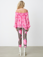 Cras - Sierracras Blouse - long-sleeved blouses - pink rosegarden - 3