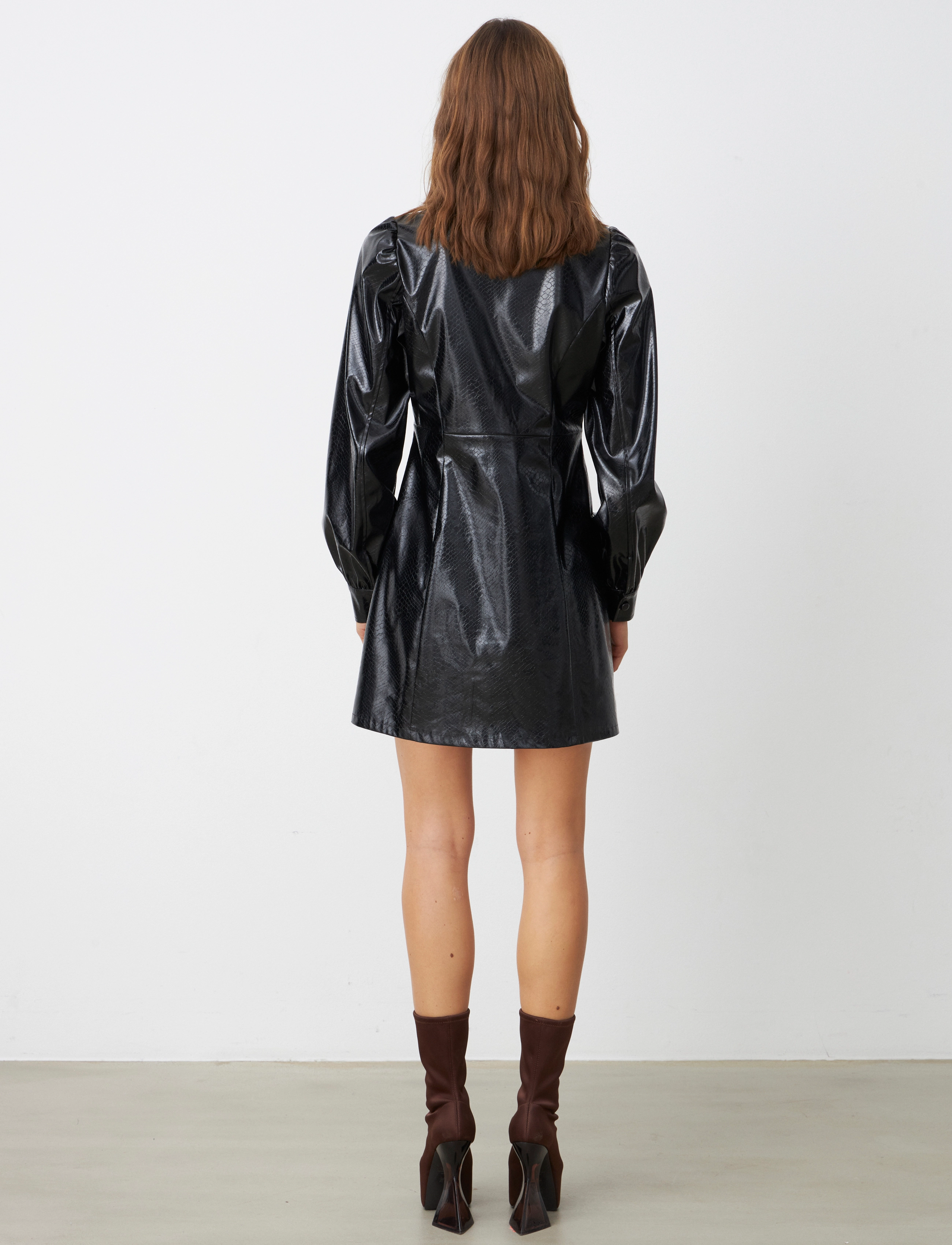 crās - Melbacras Dress - särkkleidid - black - 3