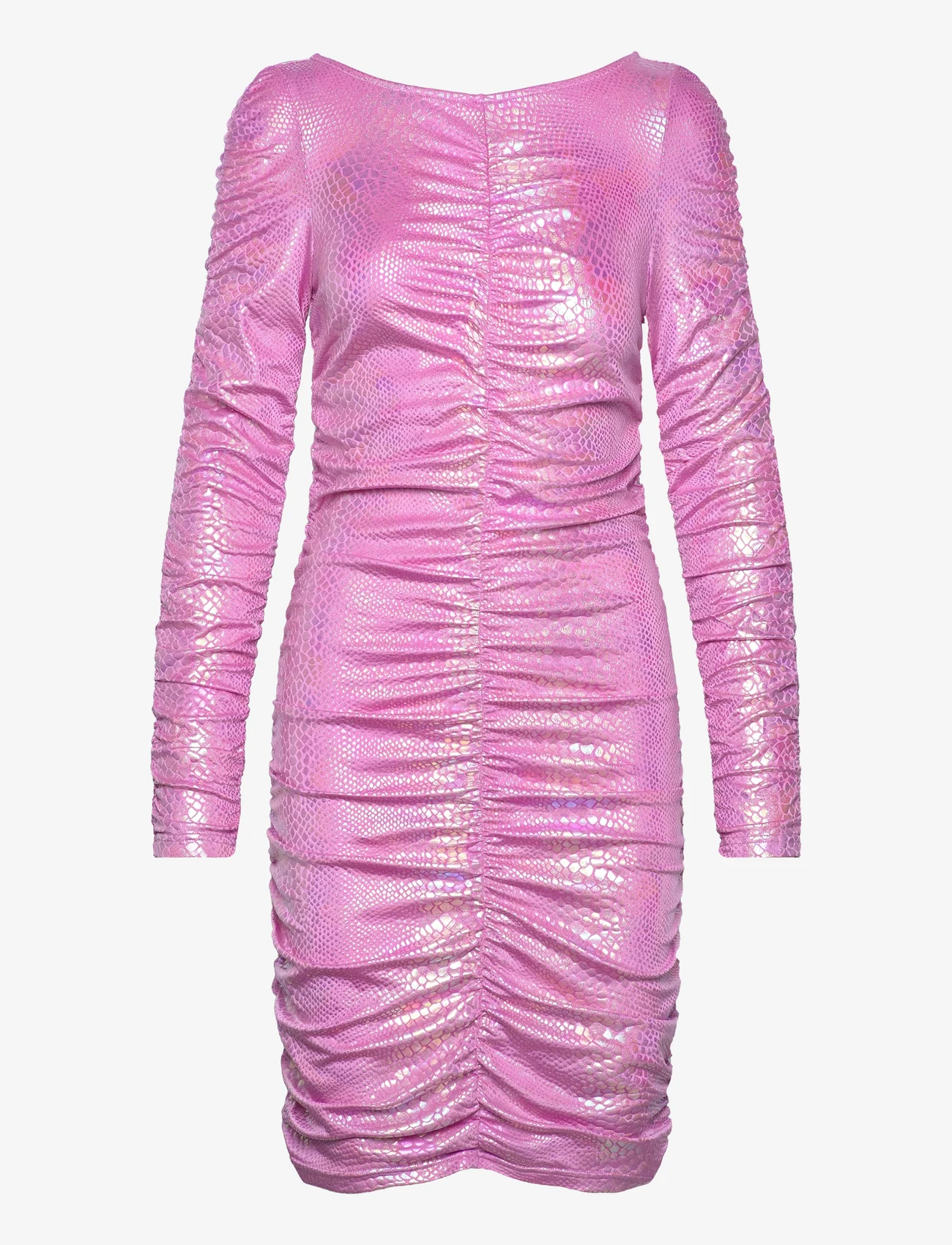 Cras - Tatumcras Dress - party dresses - pink snake - 0