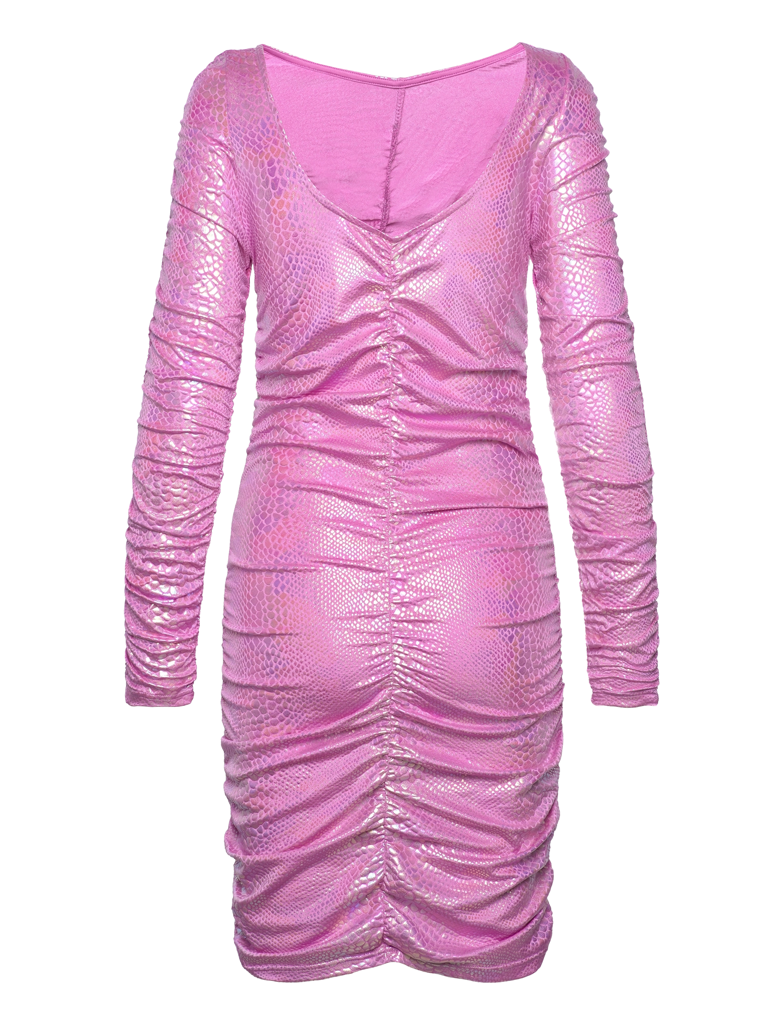 Cras - Tatumcras Dress - pink snake - 1