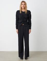 Cras - Nancycras Pants - tailored trousers - black - 2