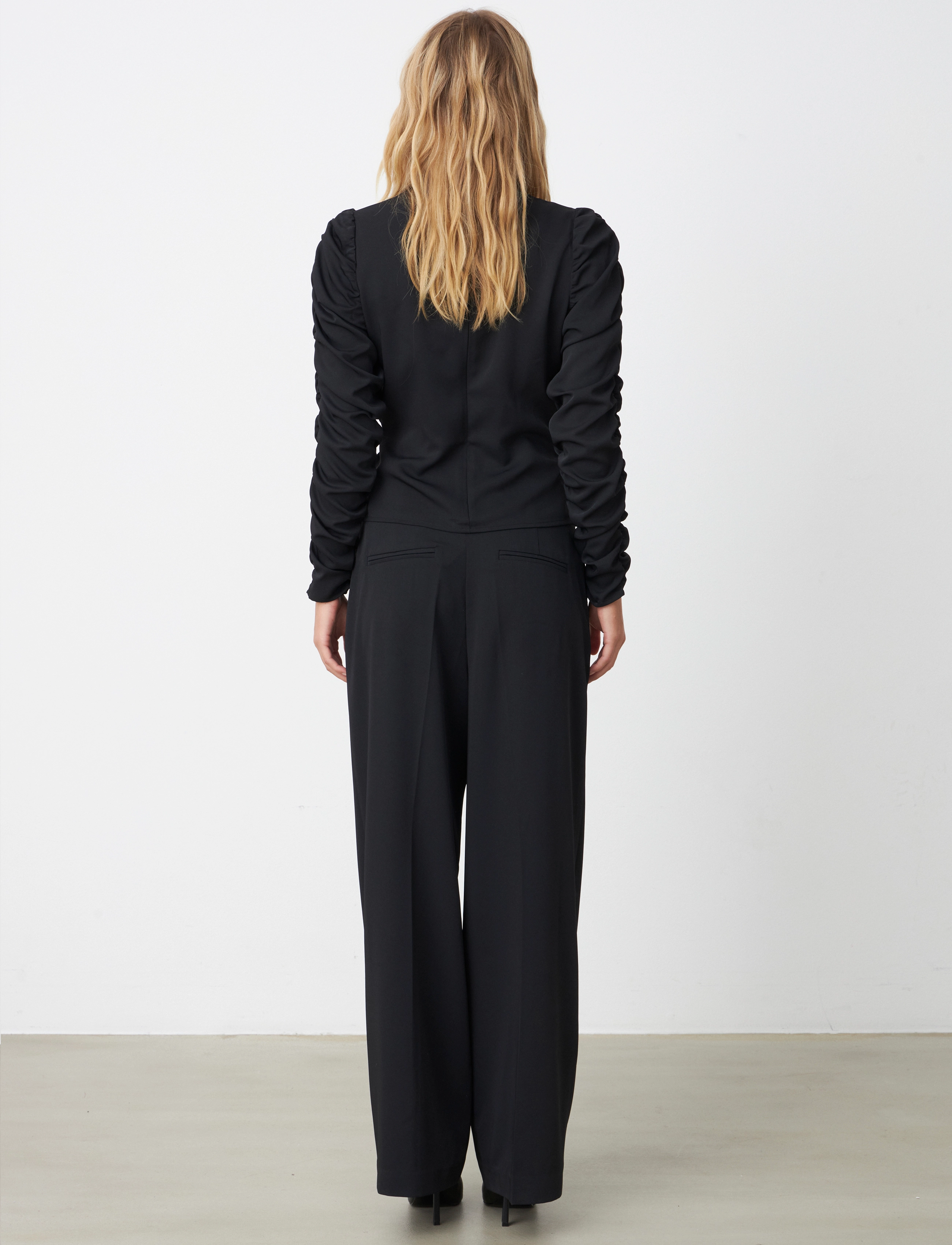 crās - Nancycras Pants - black - 3