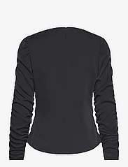 Cras - Nancycras Blouse - long-sleeved blouses - black - 2