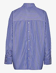 Cras - Officecras Shirt - langærmede skjorter - dark blue stripe - 1