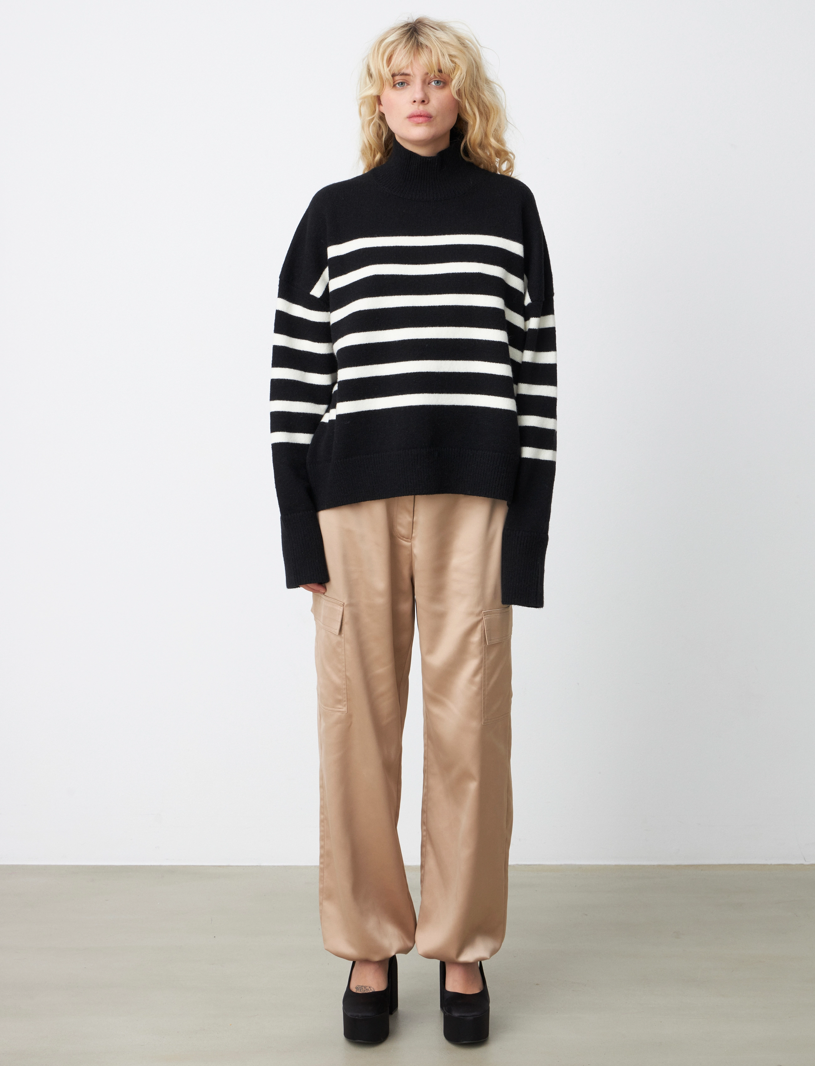Cras - Isoldecras Pullover - black/white - 2