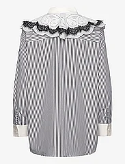 Cras - Businesscras Shirt - langermede skjorter - black stripe - 1