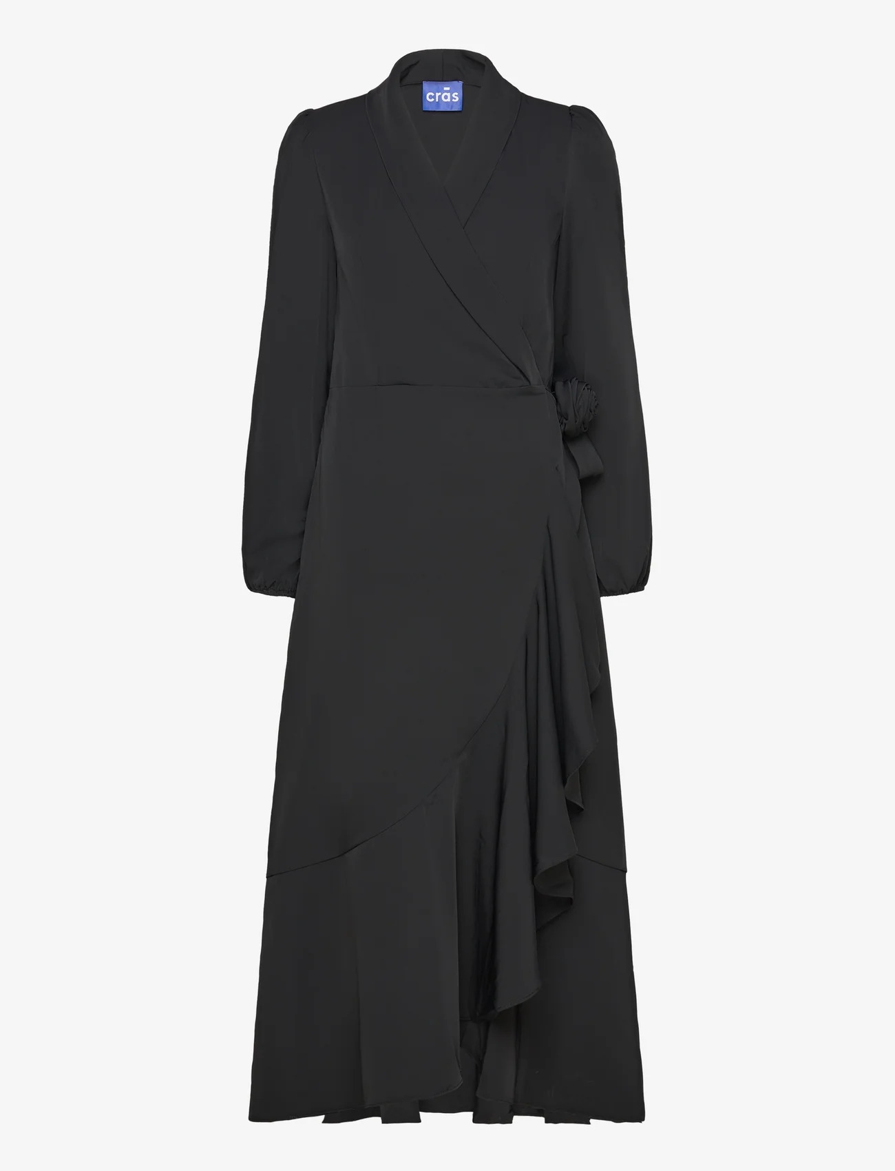 Cras - Lotuscras Dress - susiaučiamosios suknelės - black - 0