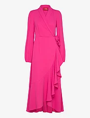 Cras - Lotuscras Dress - omslagskjoler - fuchsia pink - 0