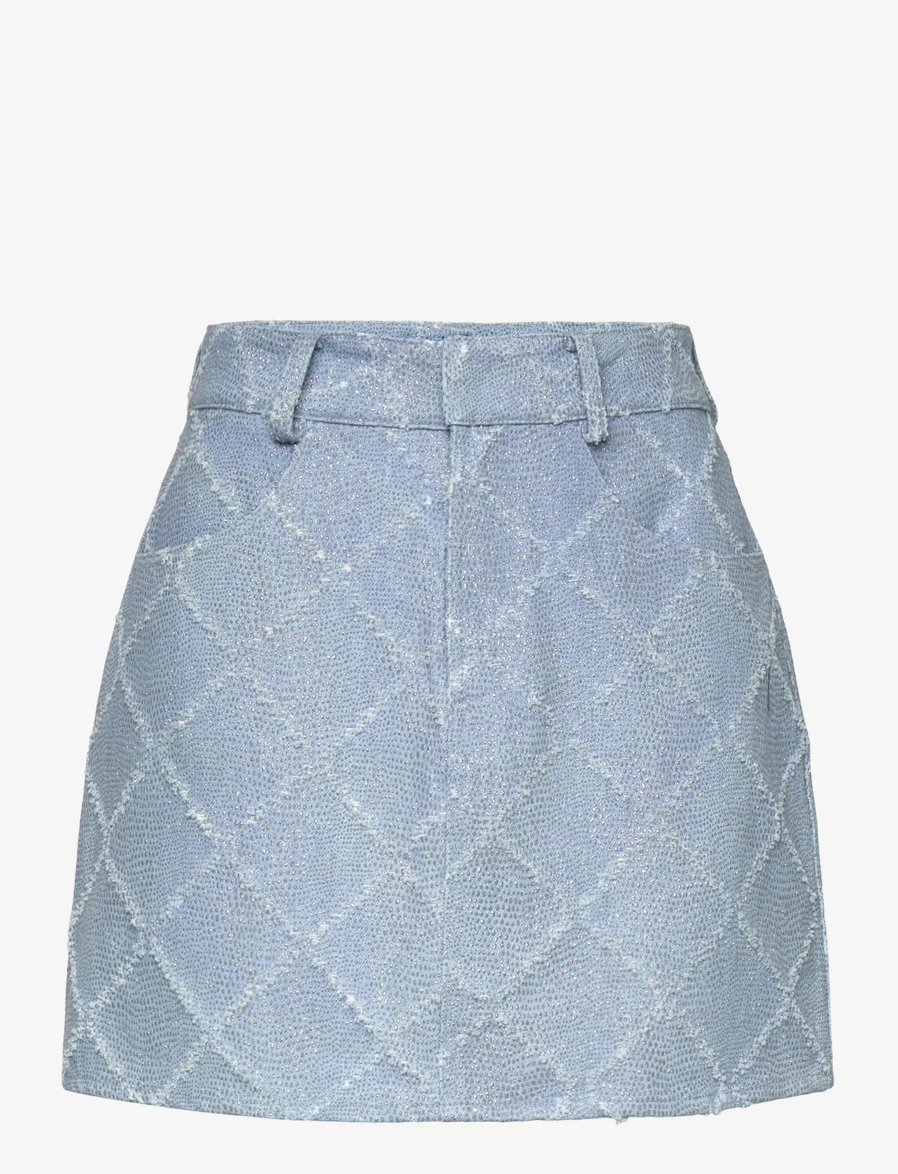 Cras - Northcras Skirt - kort skjørt - sparkle denim - 0