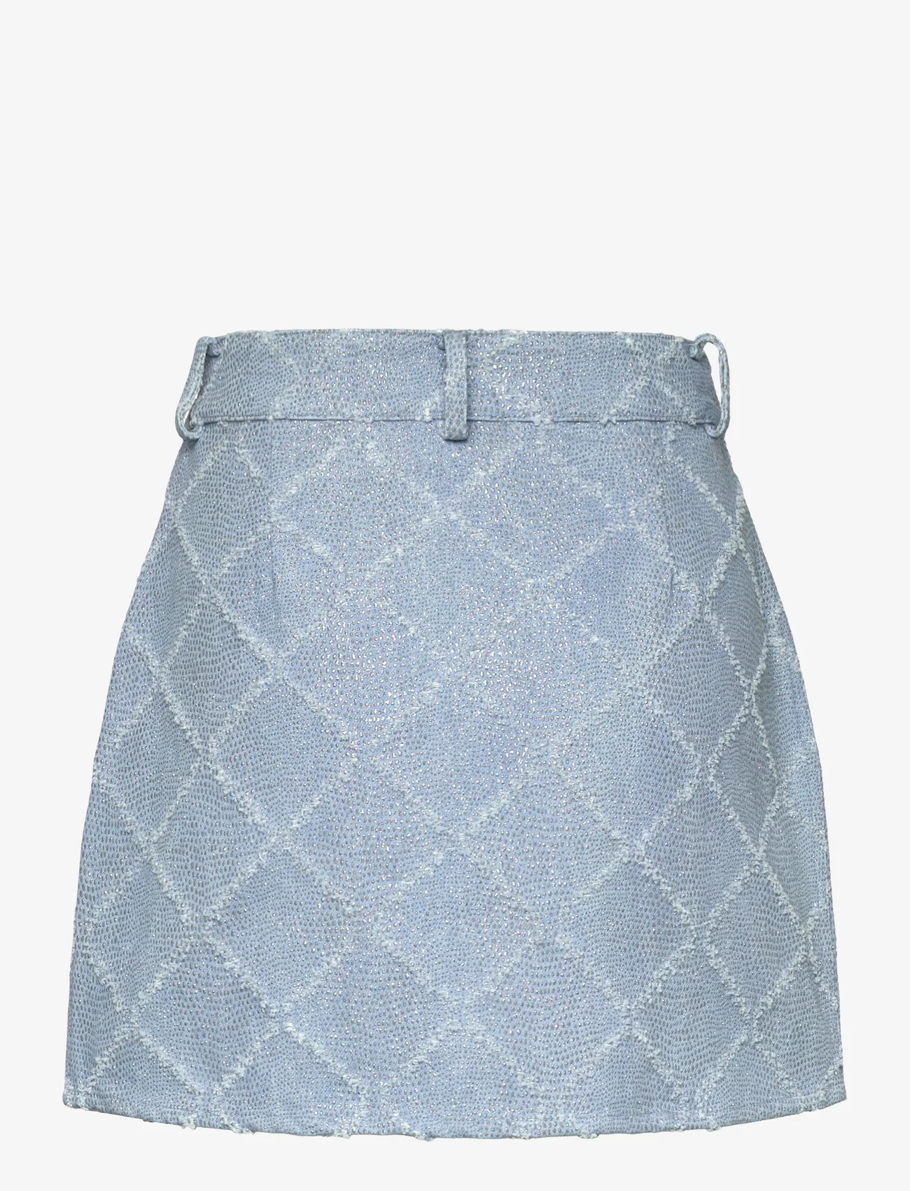 Cras - Northcras Skirt - kort skjørt - sparkle denim - 1