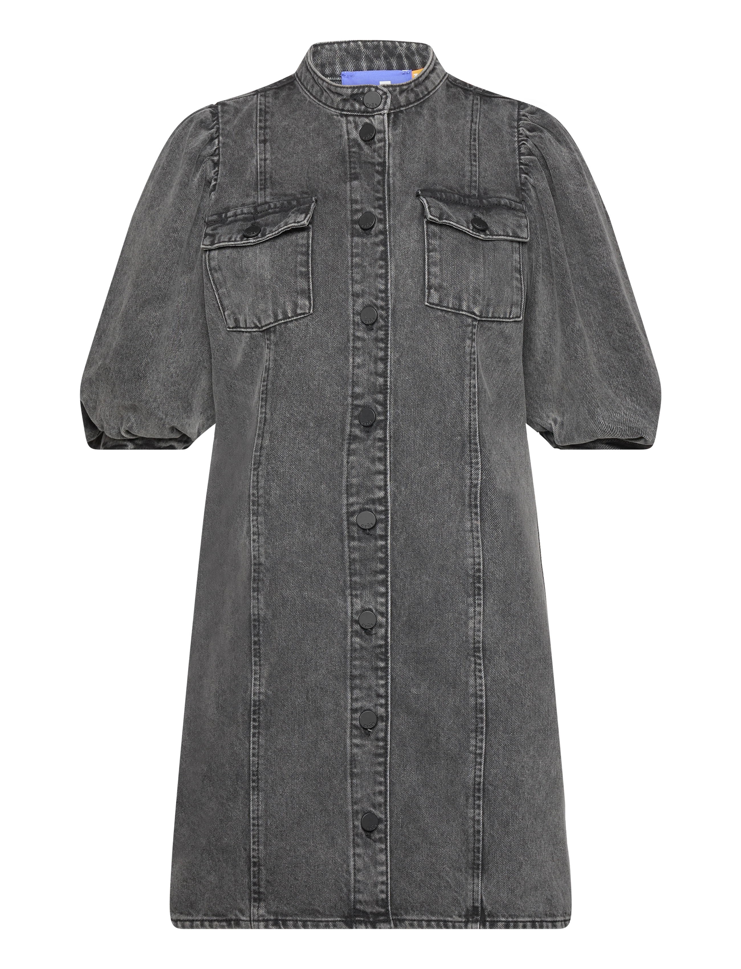 crās Anniecras Dress Denim - Kleidid - GREY/BLACK / grey
