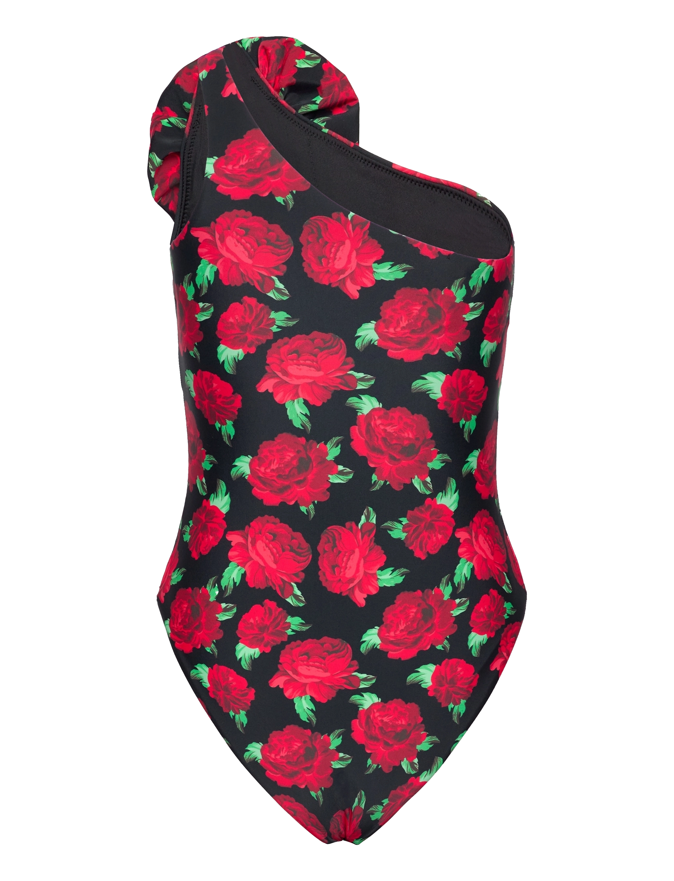 crās - Carriecras Swimsuit - black roses - 1