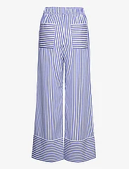 Cras - Daycras Pants - bukser med brede ben - dark blue stripe - 1