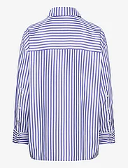 Cras - Daycras Shirt - langermede skjorter - dark blue stripe - 1