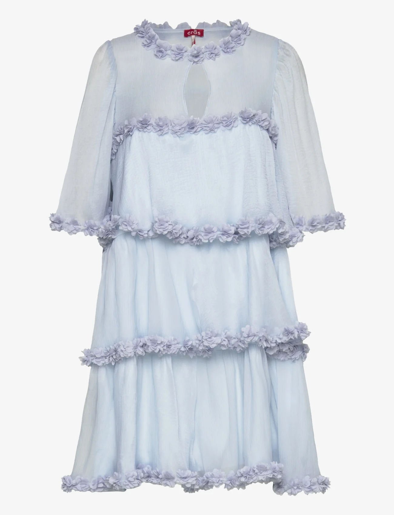 Cras - Flowcras Dress - festtøj til outletpriser - celestial blue - 0