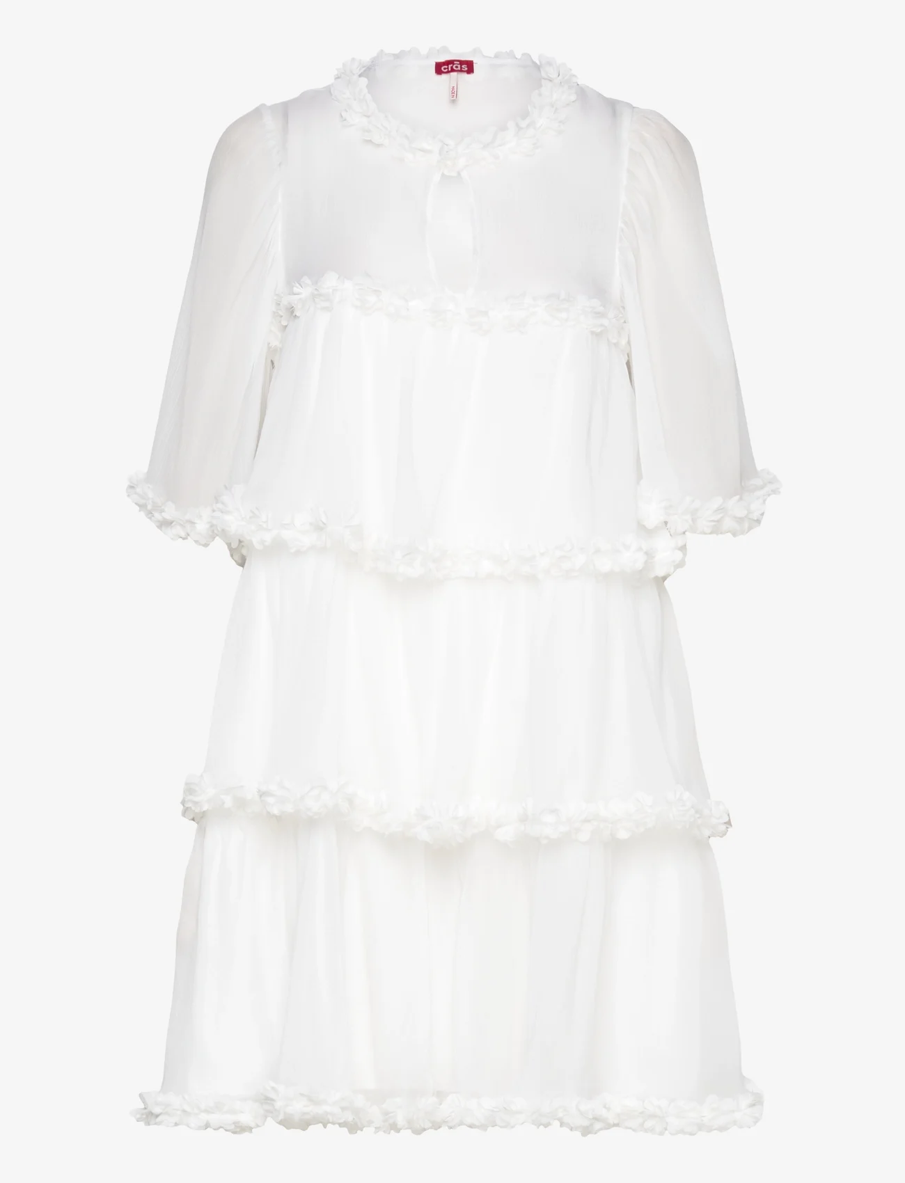 Cras - Flowcras Dress - festtøj til outletpriser - white - 0