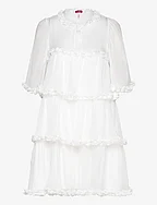 Flowcras Dress - WHITE