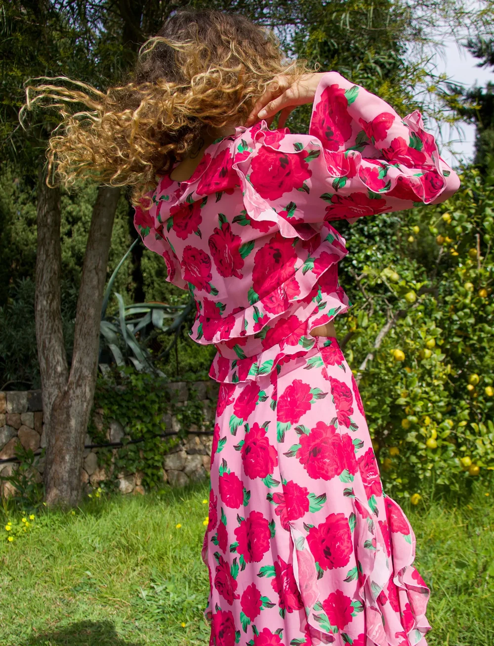 crās - Georgiacras Blouse - langärmlige blusen - pink rosette - 3