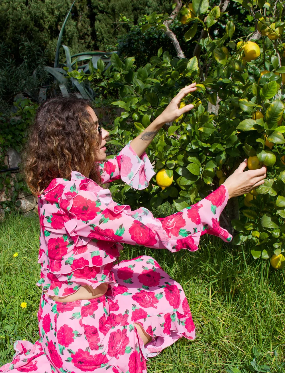 crās - Georgiacras Blouse - langärmlige blusen - pink rosette - 4