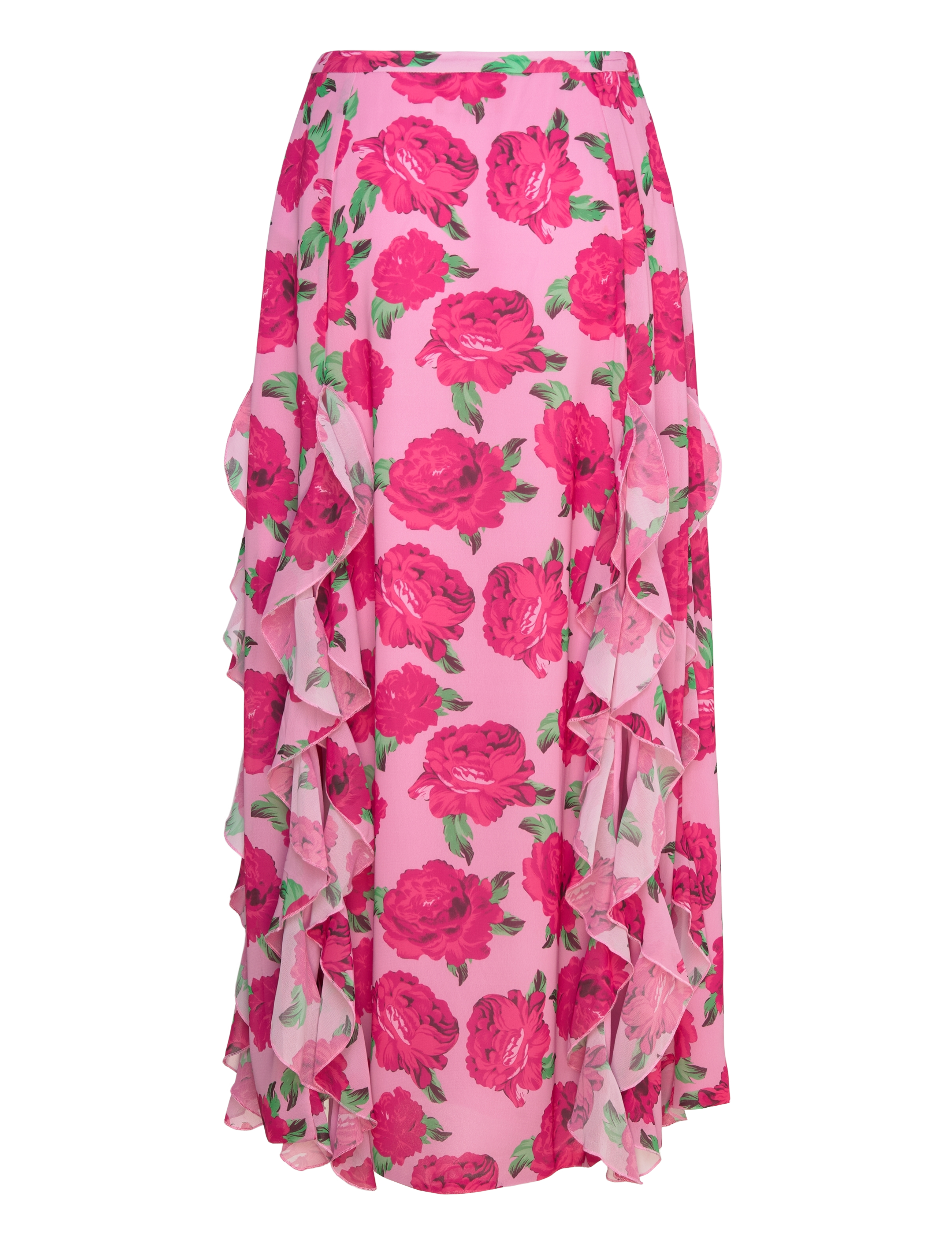 crās - Georgiacras Skirt - midi nederdele - pink rosette - 2