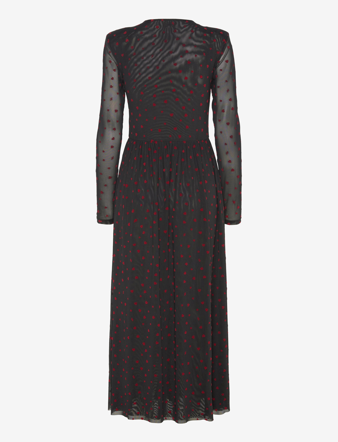 crās - Jennacras Dress - Õhtukleidid - 4020 red flock heart - 1