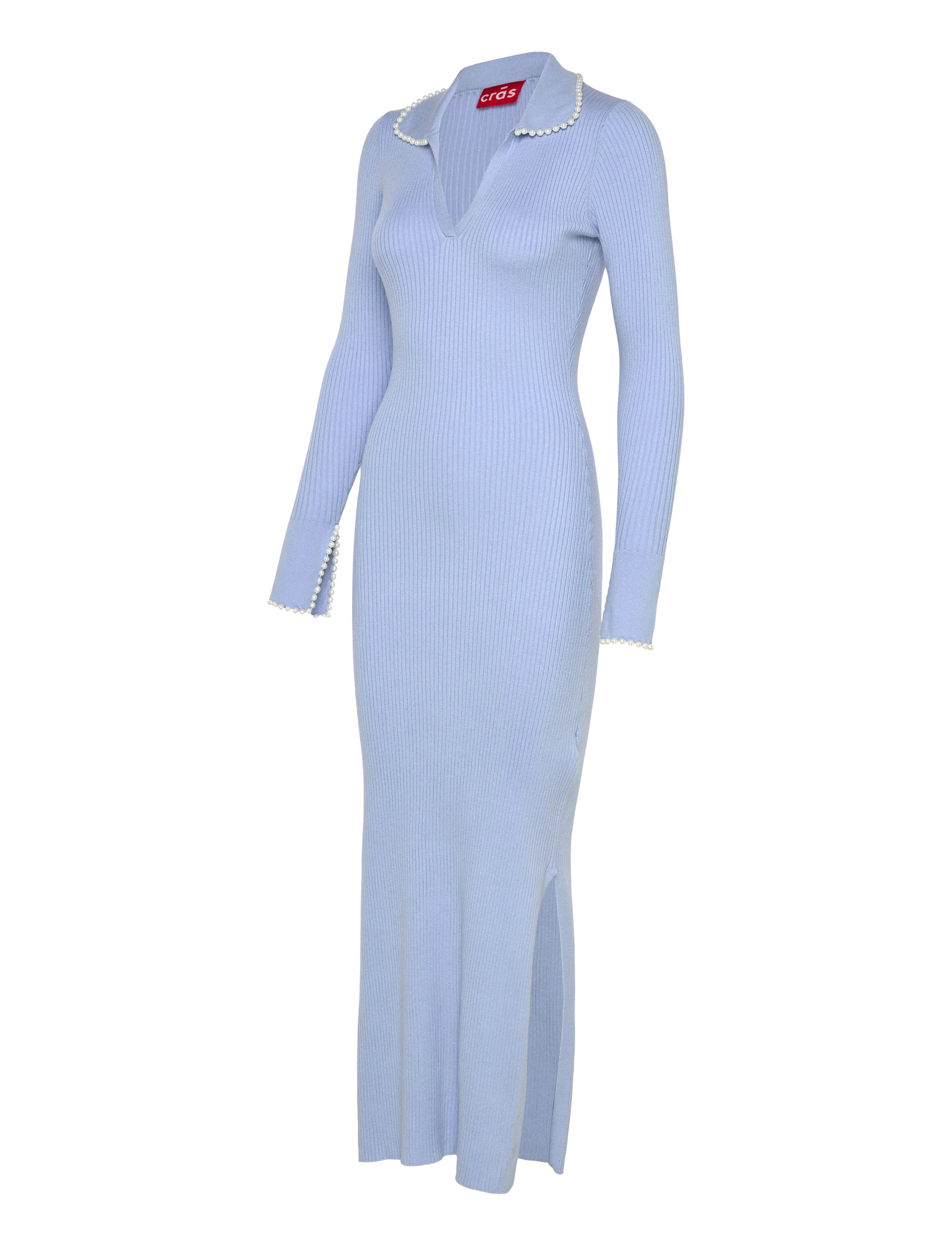 crās - Alyssacras Dress - strickkleider - light blue - 2