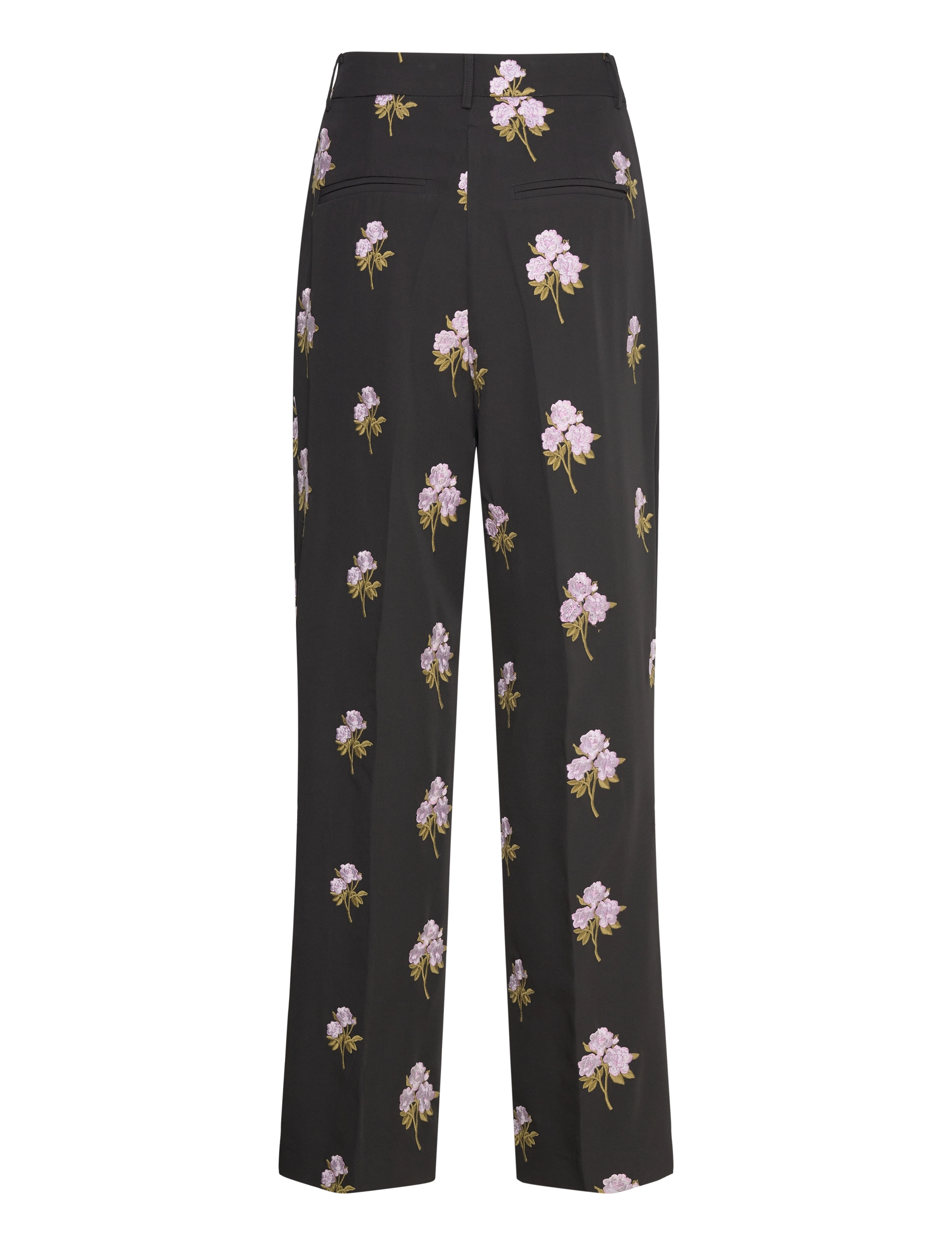 crās - Vickycras Pants - straight leg hosen - 9999 black - 1